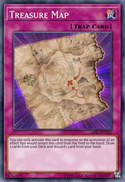 Treasure Map - DPK-ENSE2 - Secret Rare - Limited