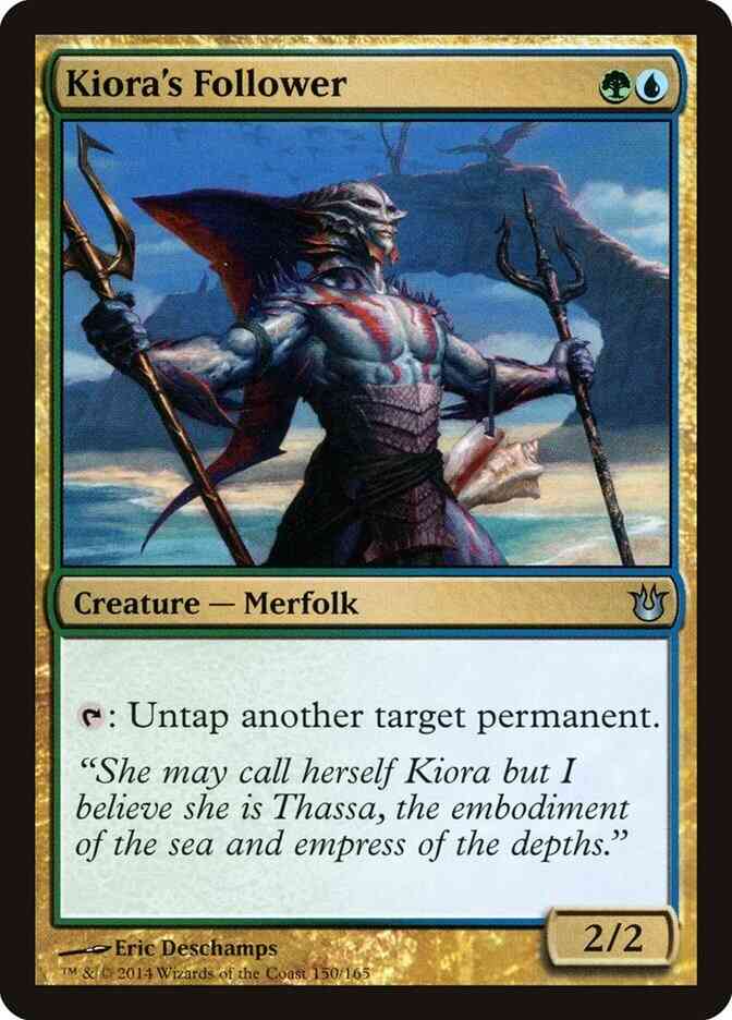 Kiora's Follower [150] [Born of the Gods] [Non-Foil]