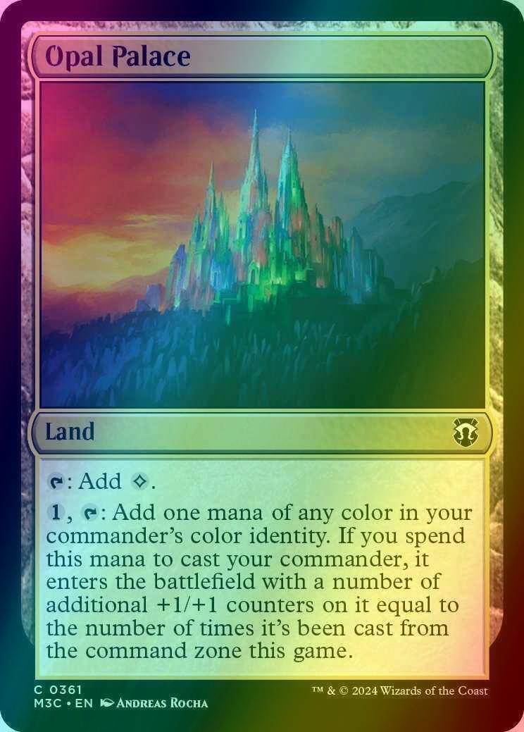 Opal Palace [361] [Modern Horizons 3: Commander] [Ripple Foil]
