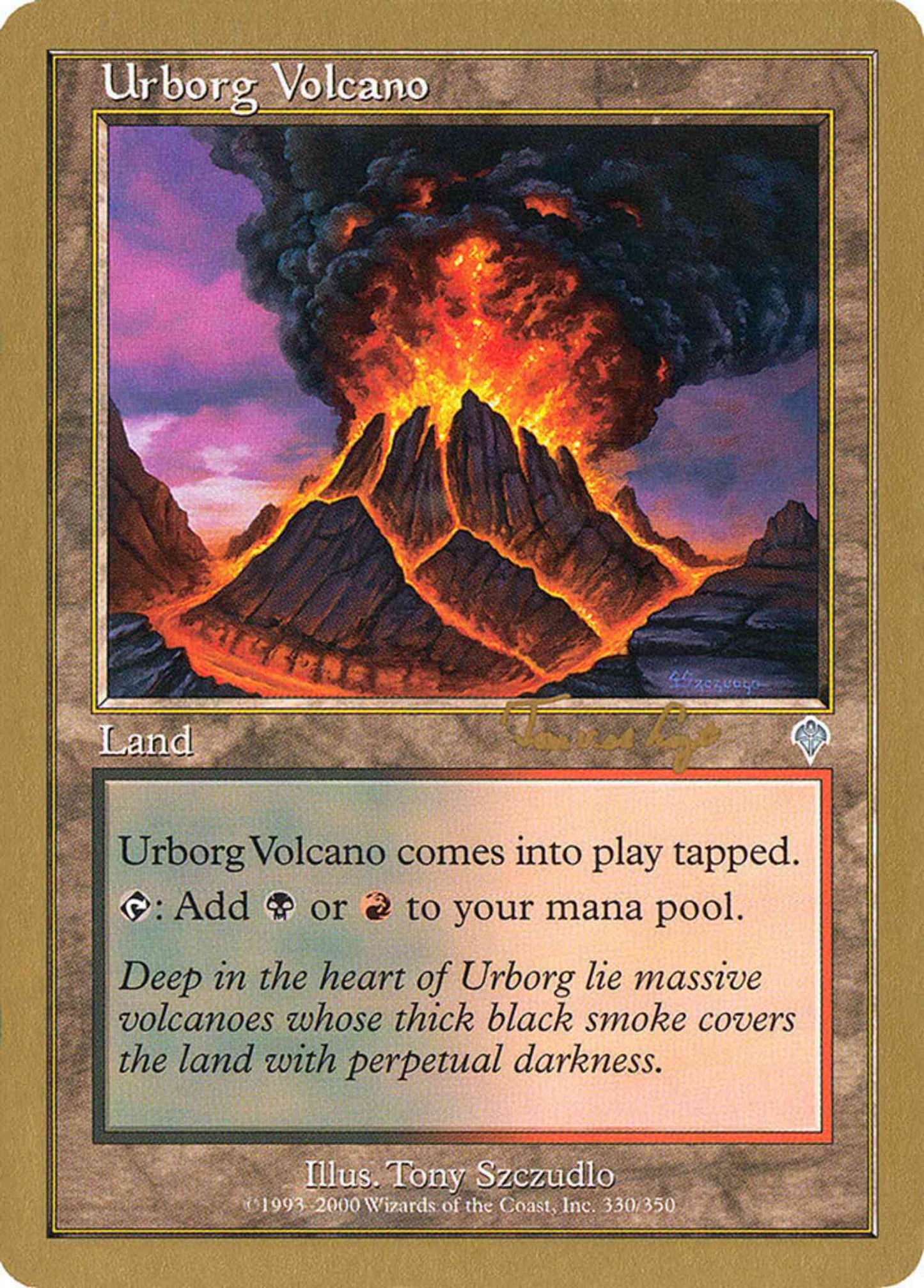 Urborg Volcano [tvdl330] [Tom van de Logt] [World Championship Decks 2001] [Non-Foil]