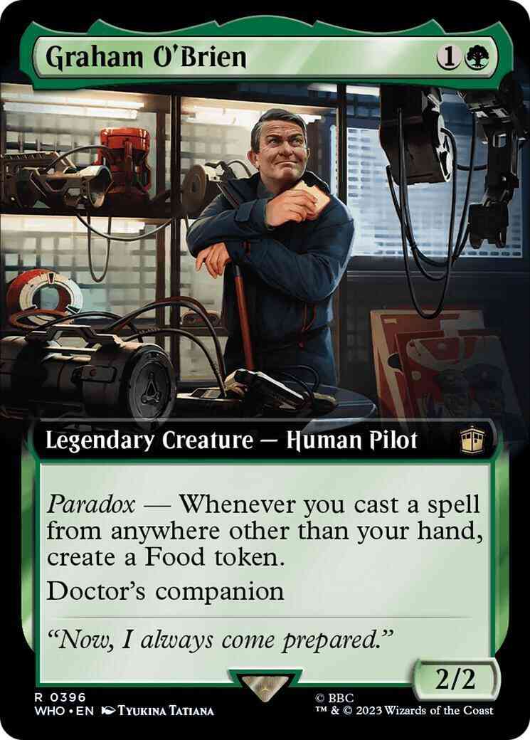 Graham O'Brien [396] [Extended Art] [Universes Beyond: Doctor Who] [Non-Foil]
