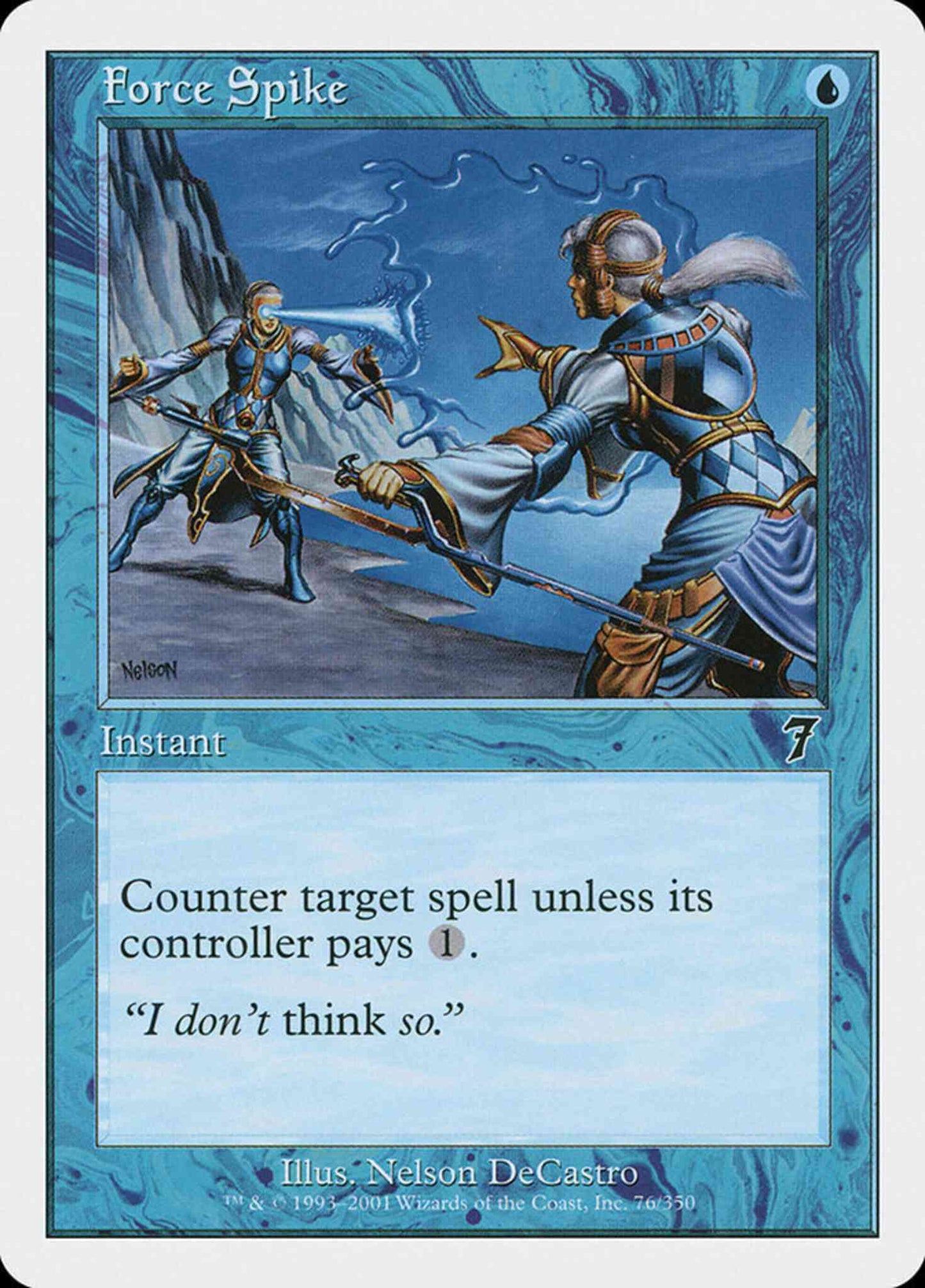 Force Spike [76] [Seventh Edition] [Non-Foil]