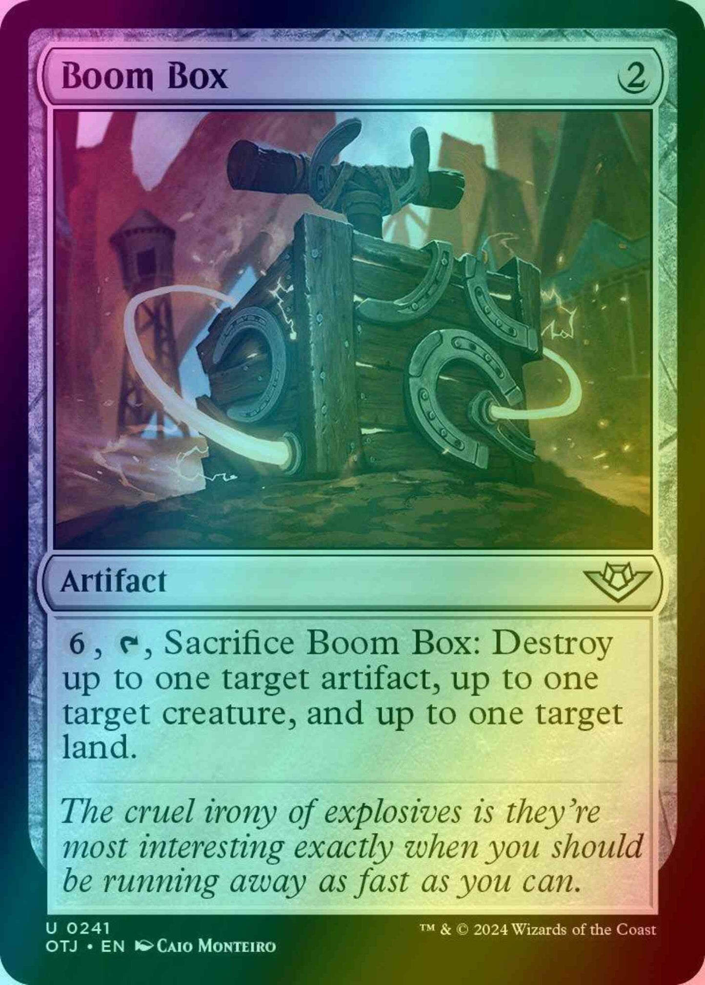 Boom Box [241] [Outlaws of Thunder Junction] [Foil]