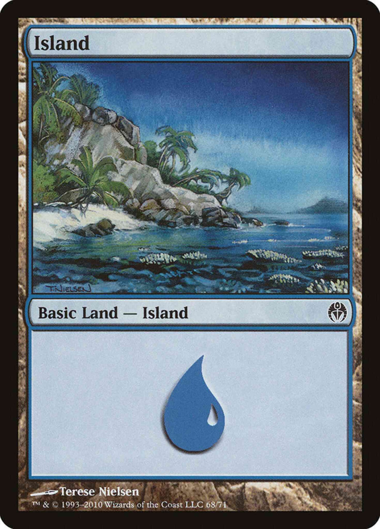 Island [68] [Duel Decks Phyrexia vs the Coalition] [Non-Foil]
