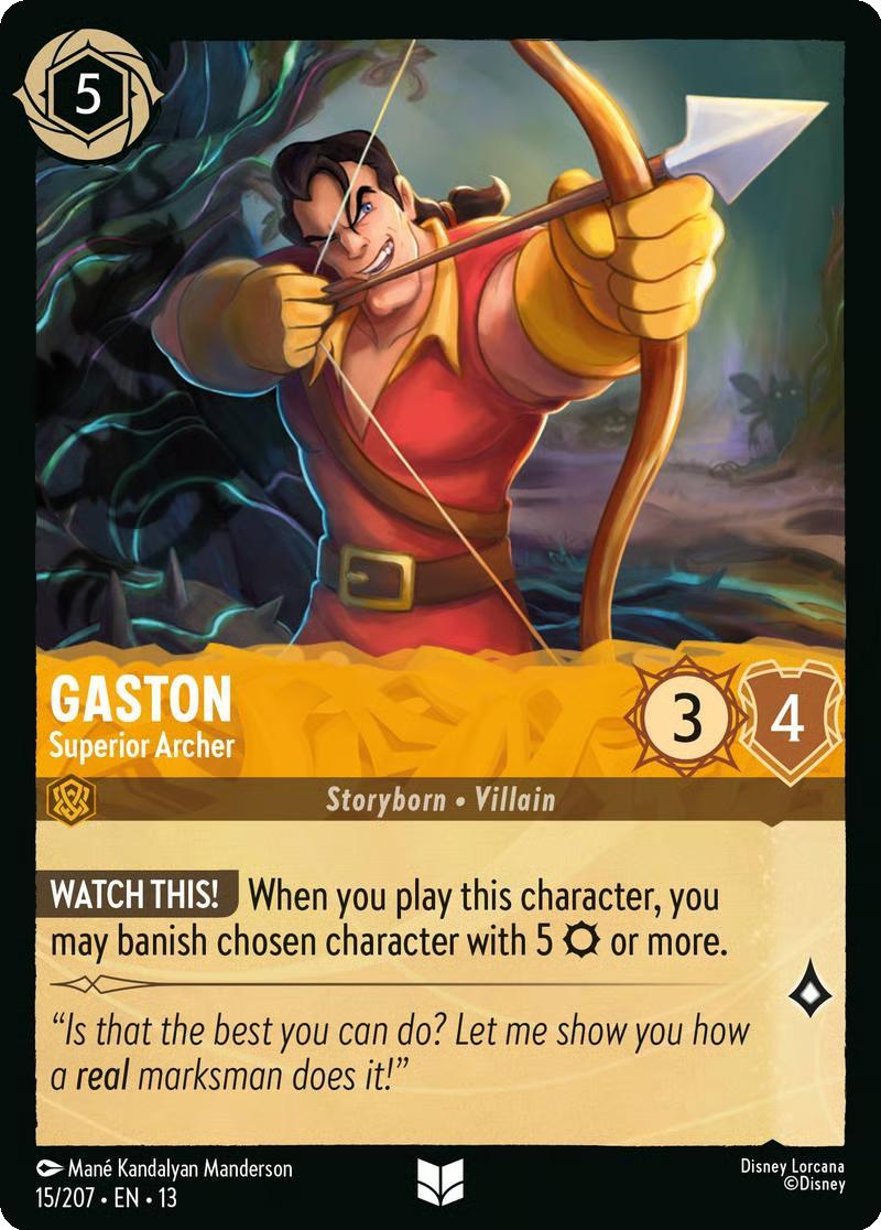 Gaston - Superior Archer - 15/204 [Attack of the Vine!] [Non-Foil]