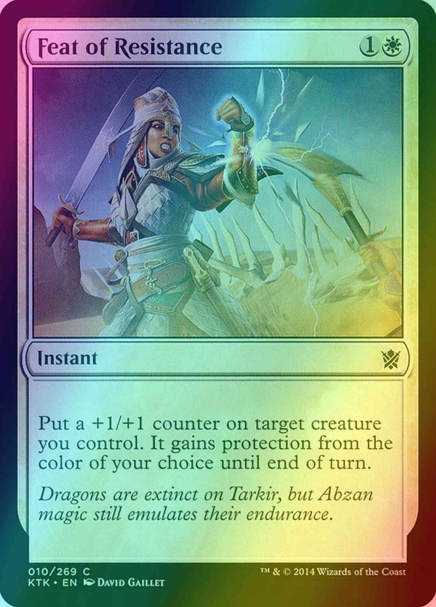 Feat of Resistance [10] [Khans Of Tarkir] [Foil]
