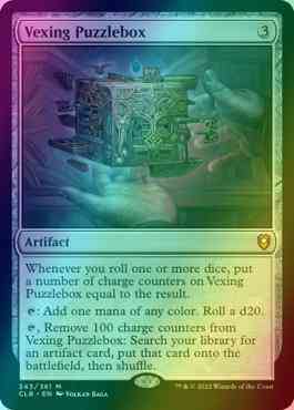 Vexing Puzzlebox [343] [Commander Legends: Battle for Baldur's Gate] [Foil]