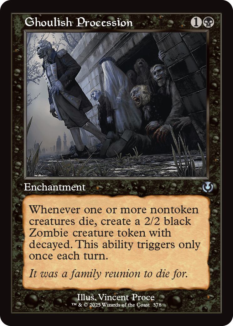 Ghoulish Procession [378] [Retro Frame] [Innistrad Remastered] [Non-Foil]