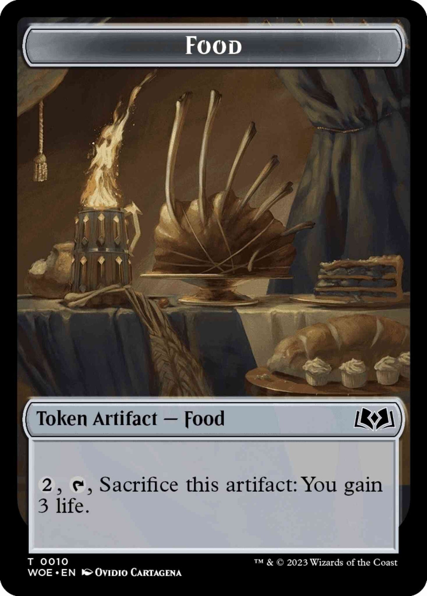 Food Token [10] [Wilds of Eldraine: Tokens] [Non-Foil]