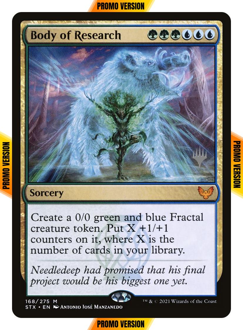 Body of Research [Promo Pack] [168p] [Strixhaven: School of Mages Promos] [Non-Foil]