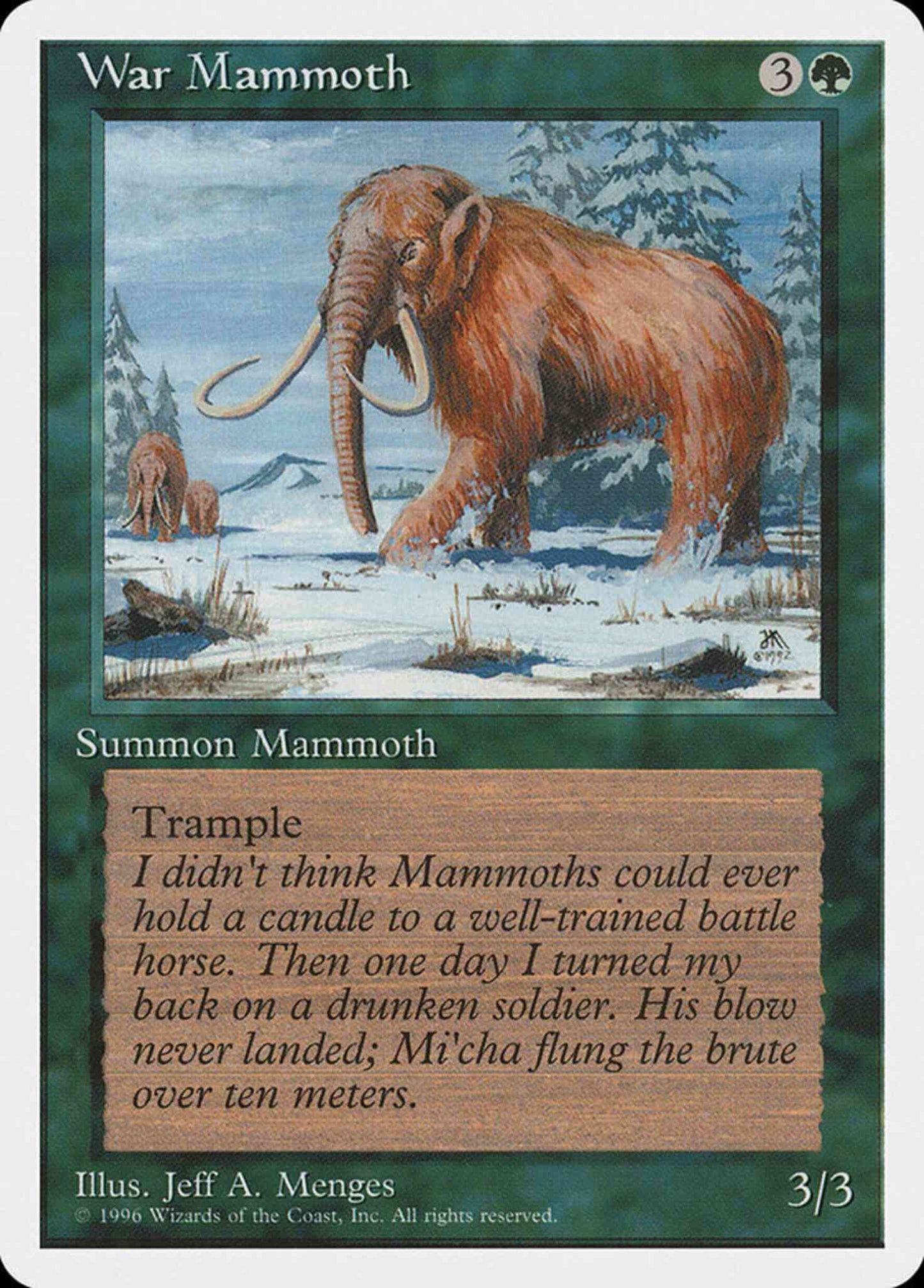 War Mammoth [45] [Introductory Two Player Set] [Non-Foil]