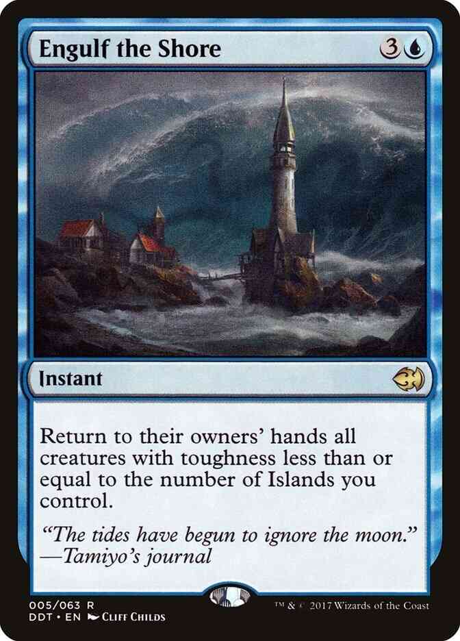 Engulf the Shore [5] [Duel Decks Merfolk vs Goblins] [Non-Foil]