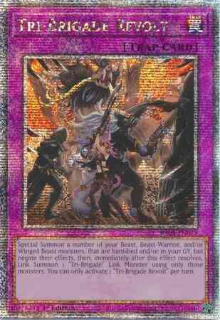 Tri-Brigade Revolt - RA01-EN079 - Quarter Century Secret Rare - 1st Edition