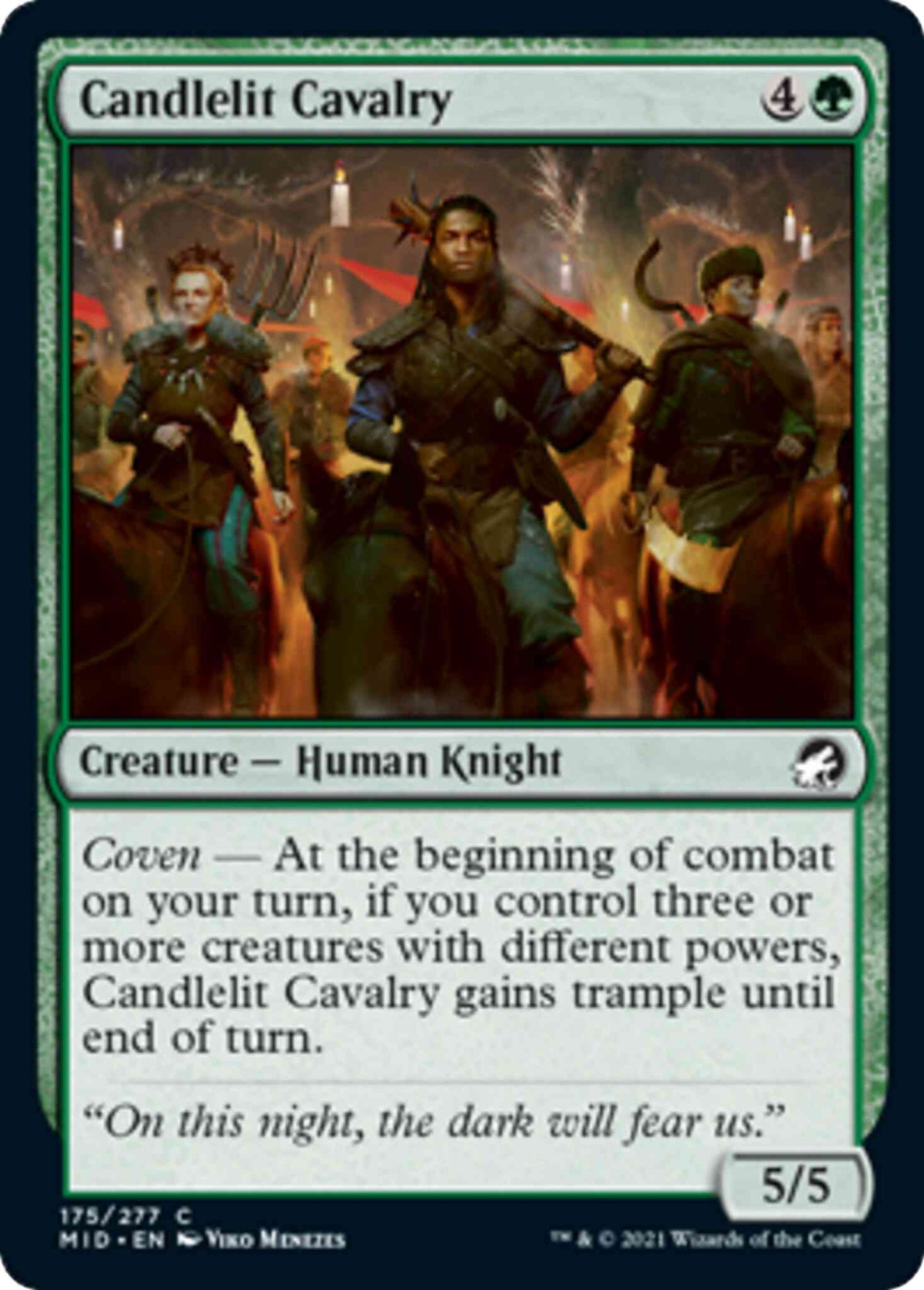 Candlelit Cavalry [175] [Innistrad: Midnight Hunt] [Non-Foil]