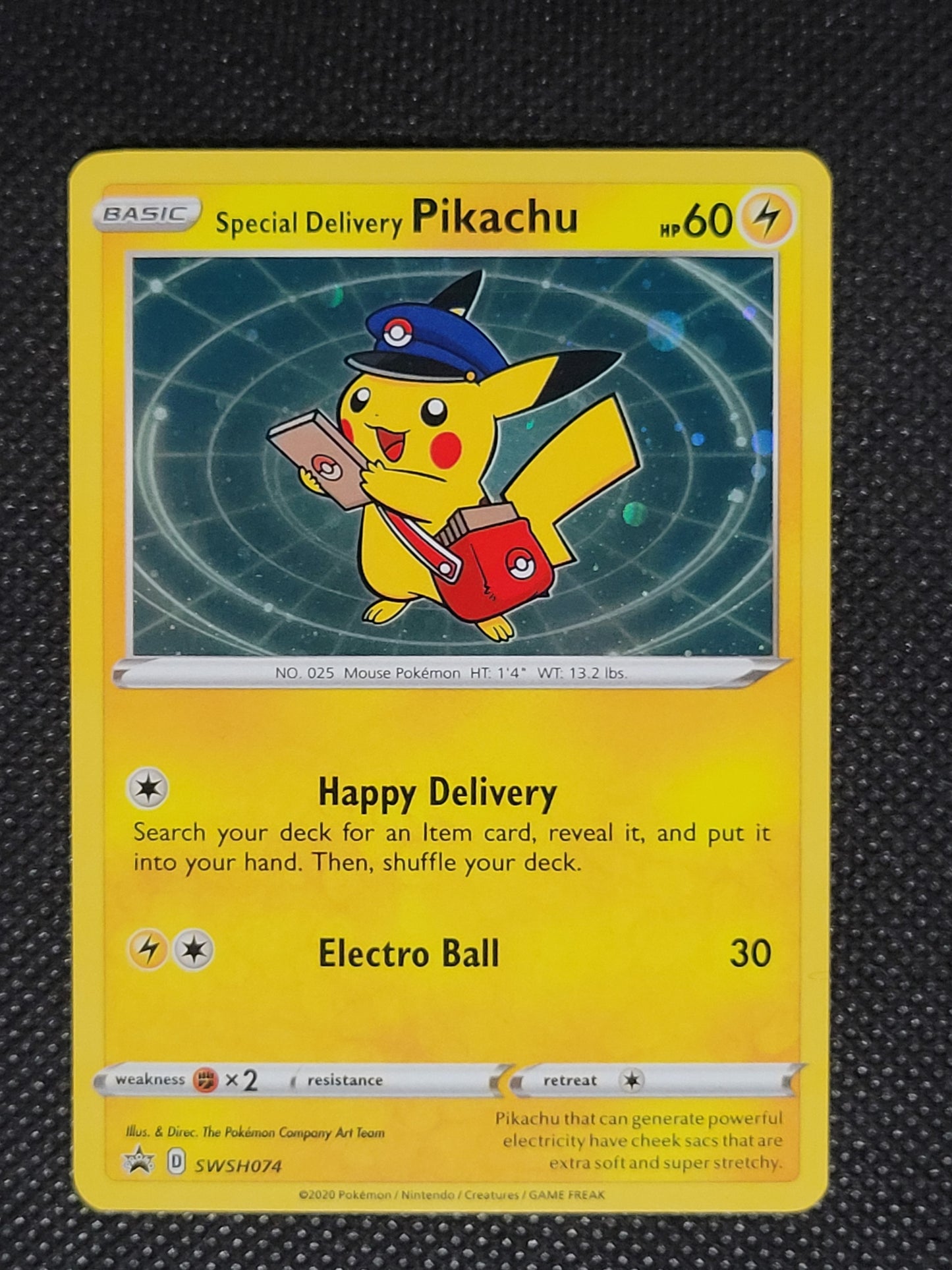 Special Delivery Pikachu — Promo|Holo — ID 19773