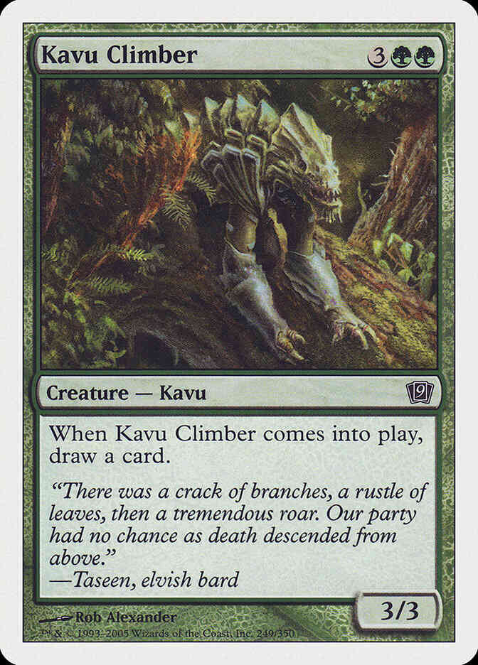 Kavu Climber [249] [Ninth Edition] [Non-Foil]