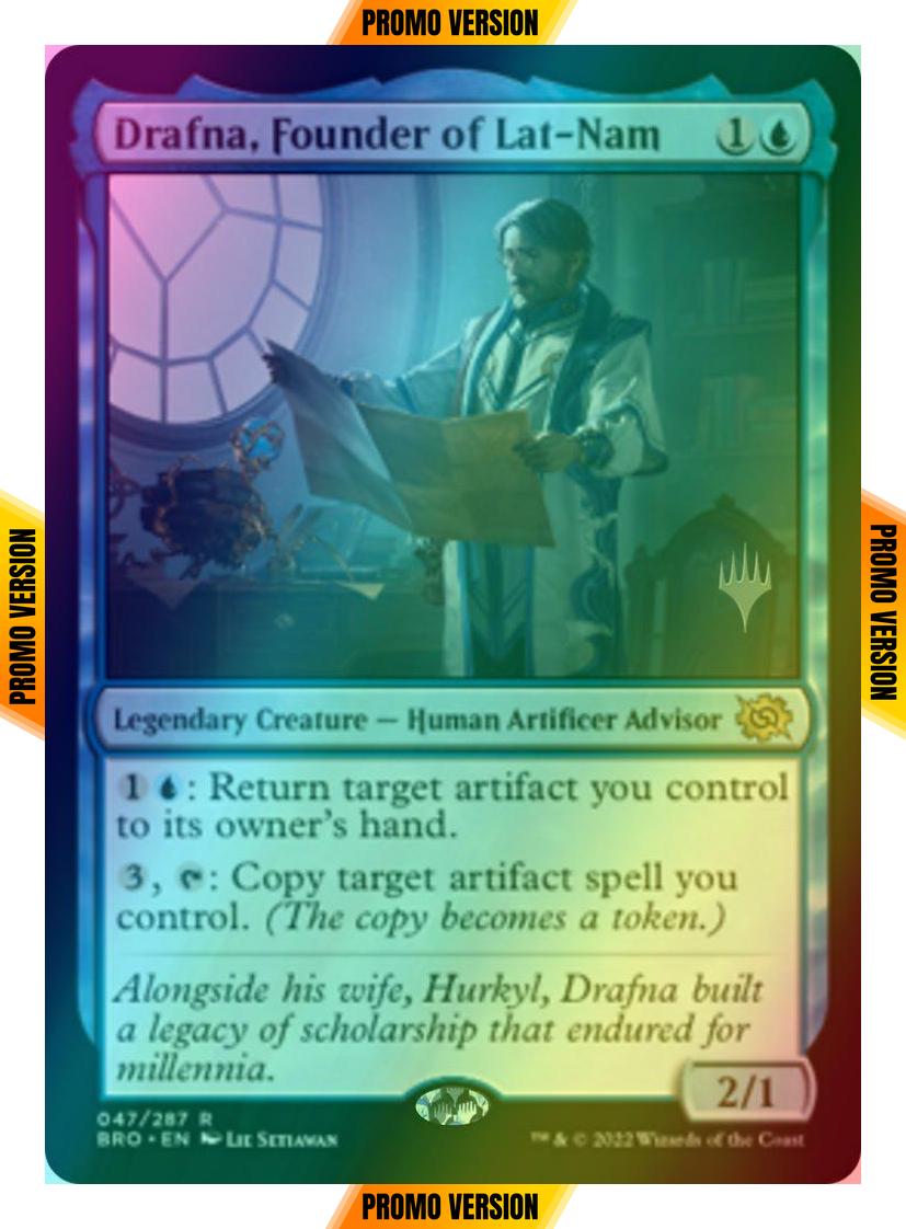 Drafna, Founder of Lat-Nam [47p] [Promo Pack] [The Brothers' War: Promos] [Foil]