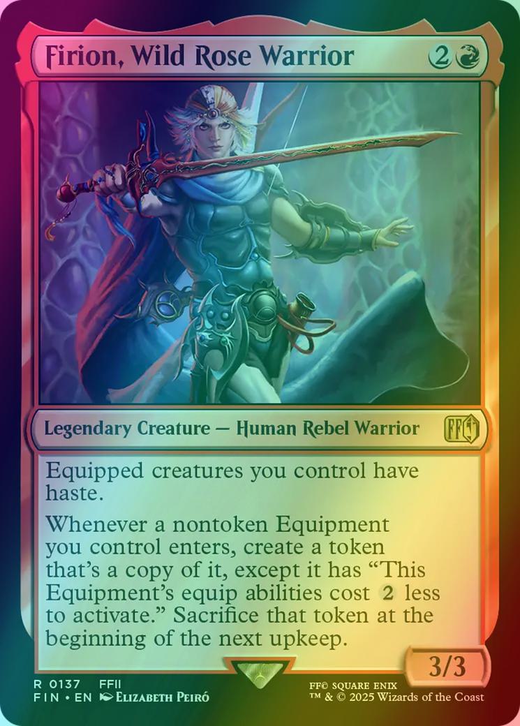 Firion, Wild Rose Warrior [137] [FINAL FANTASY] [Foil]