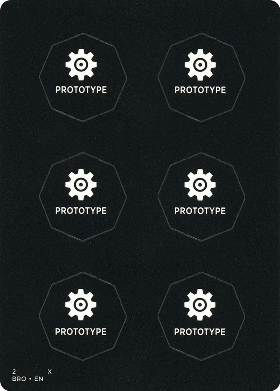 Punchcard (01) // Punchcard (02) [13/14] [The Brothers' War: Tokens] [Non-Foil]