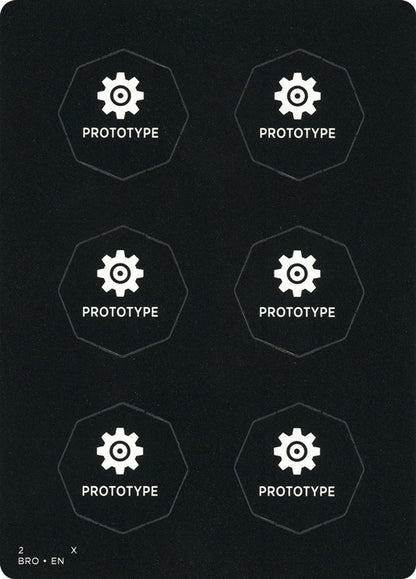 Punchcard (01) // Punchcard (02) [13/14] [The Brothers' War: Tokens] [Non-Foil]