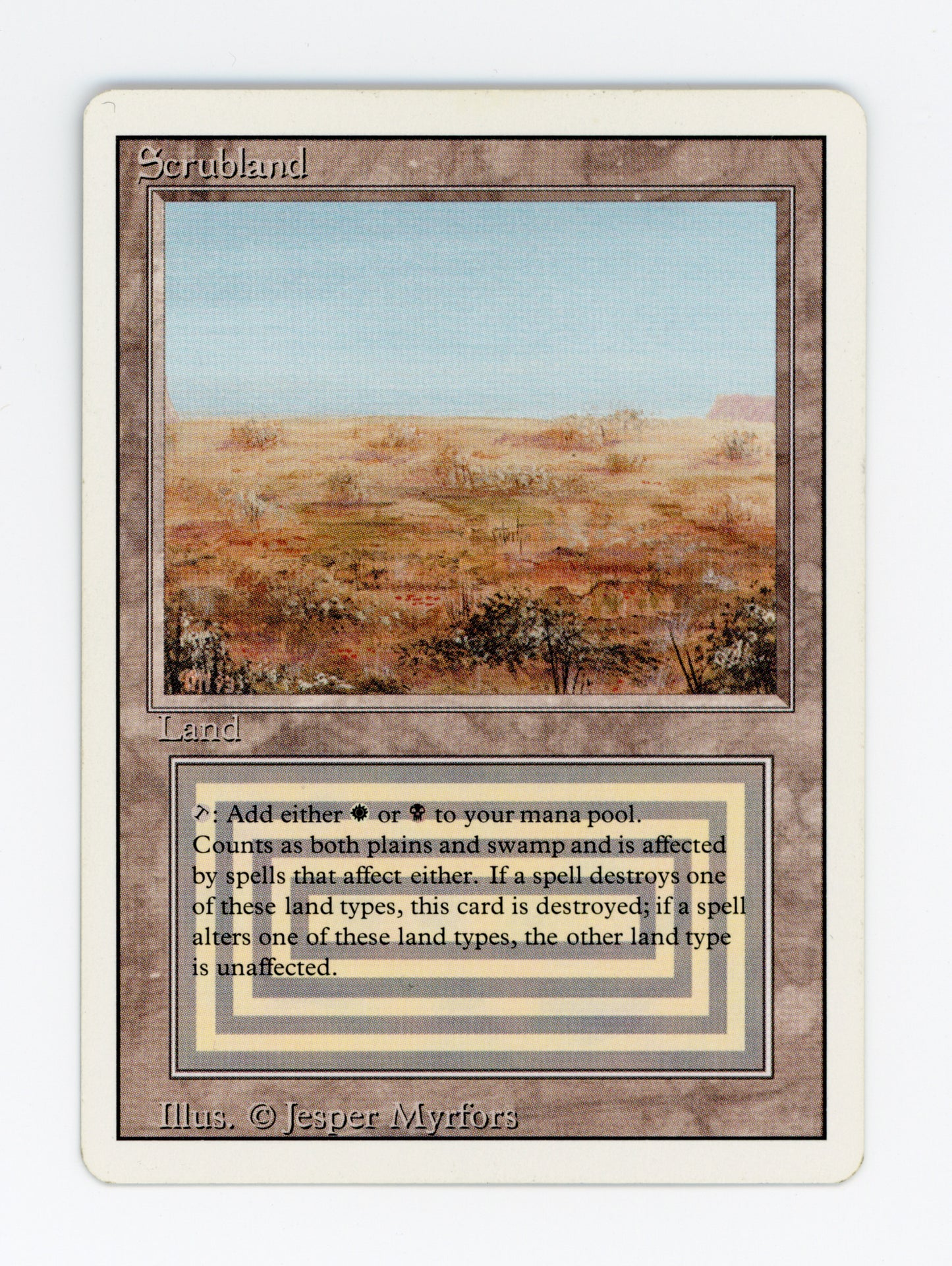 Scrubland — ID 19900