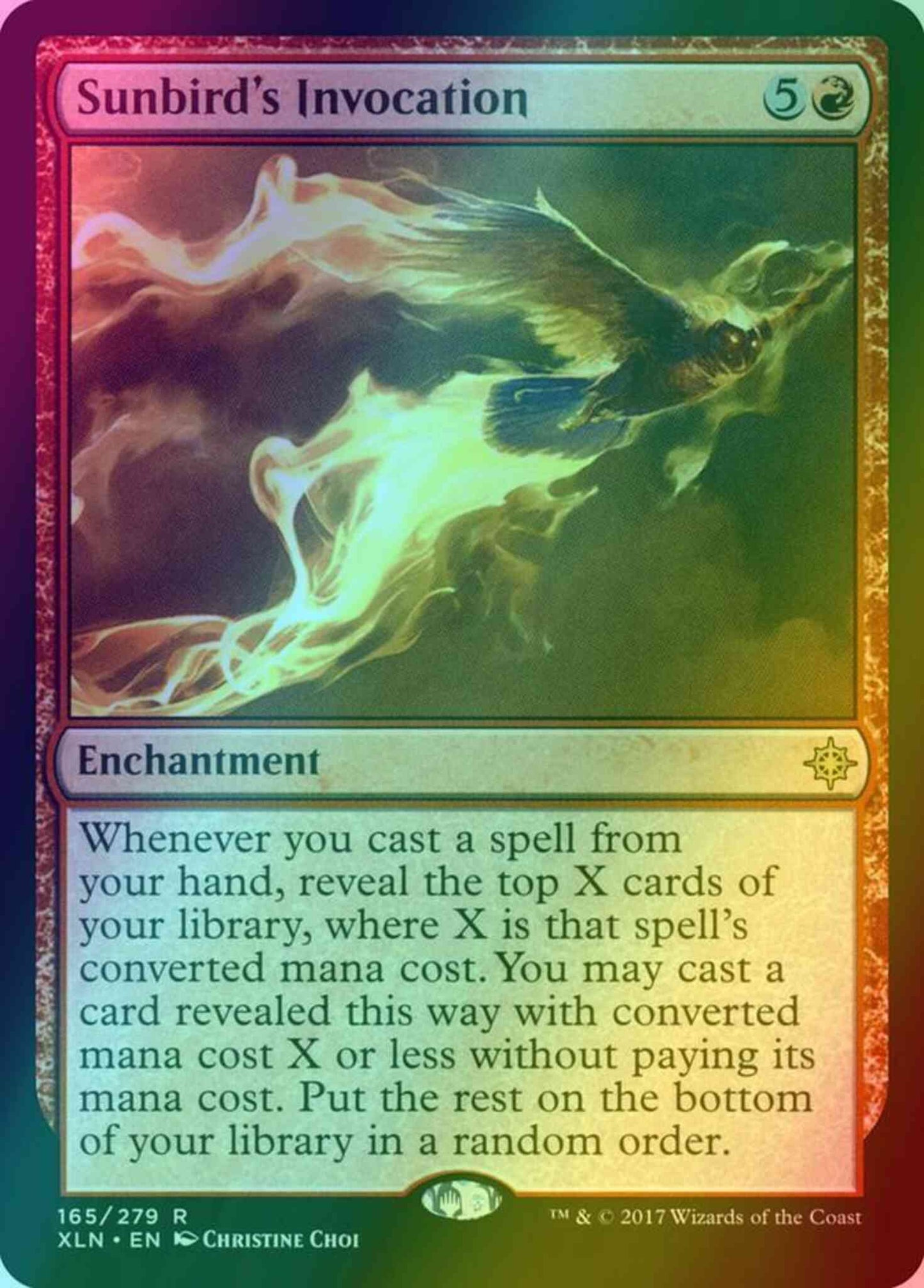 Sunbird's Invocation [165] [Ixalan] [Foil]