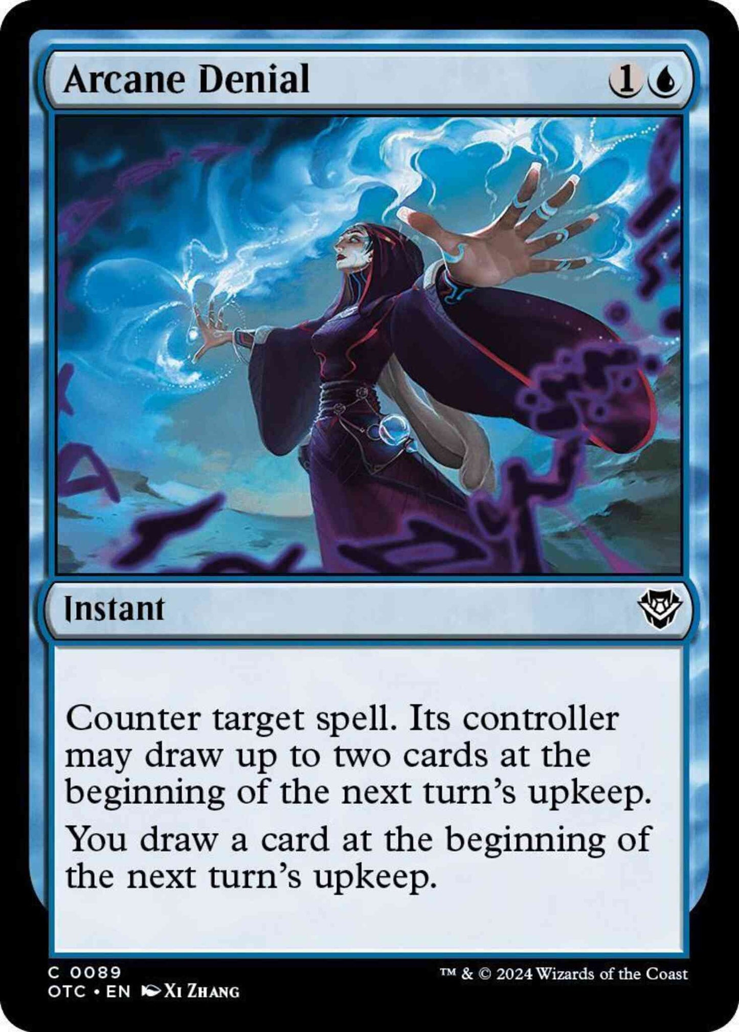 Arcane Denial [89] [Outlaws of Thunder Junction: Commander] [Non-Foil]