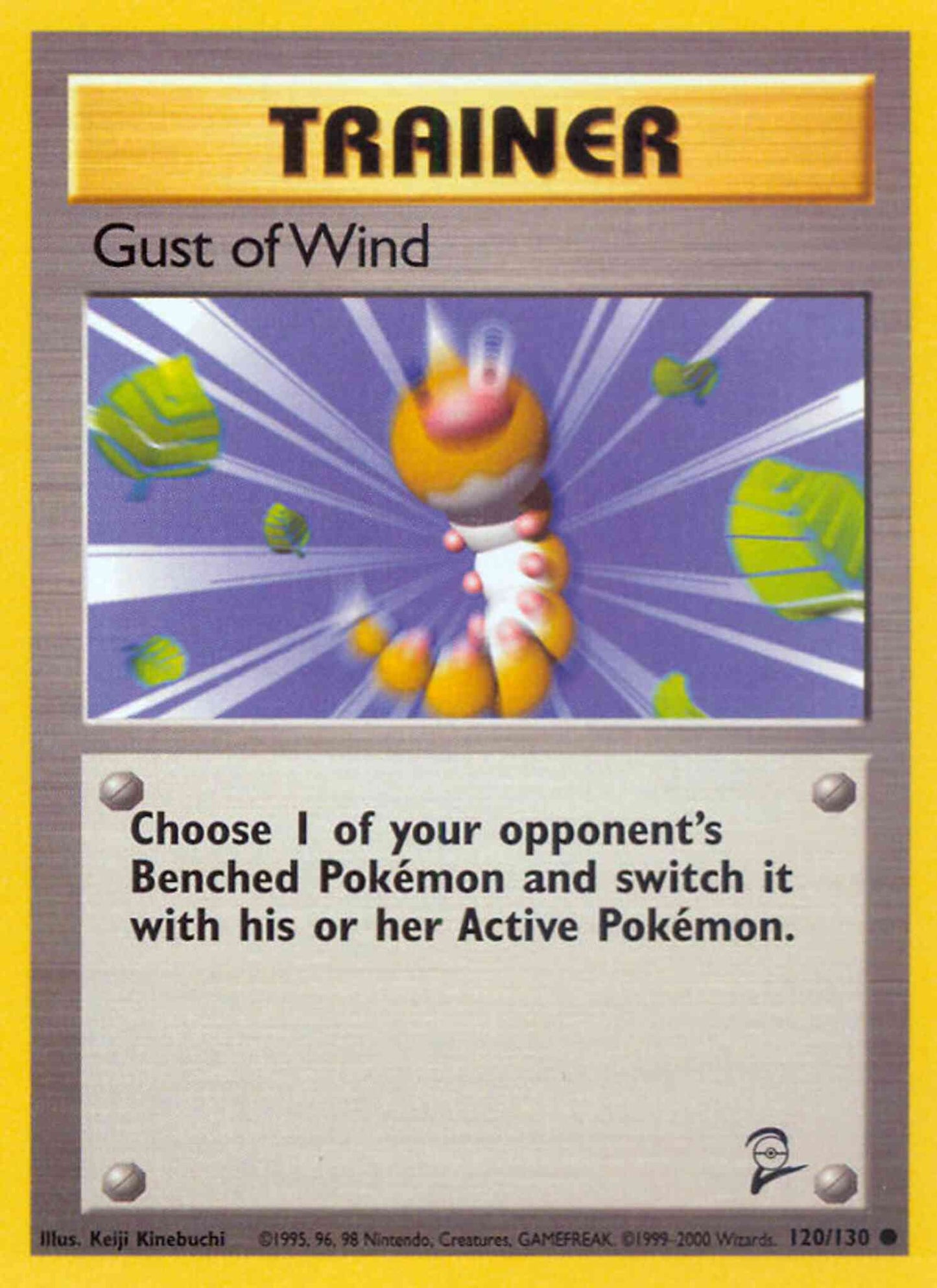 Gust of Wind - 120/130 - Common [base4-120] [Non-Holo]