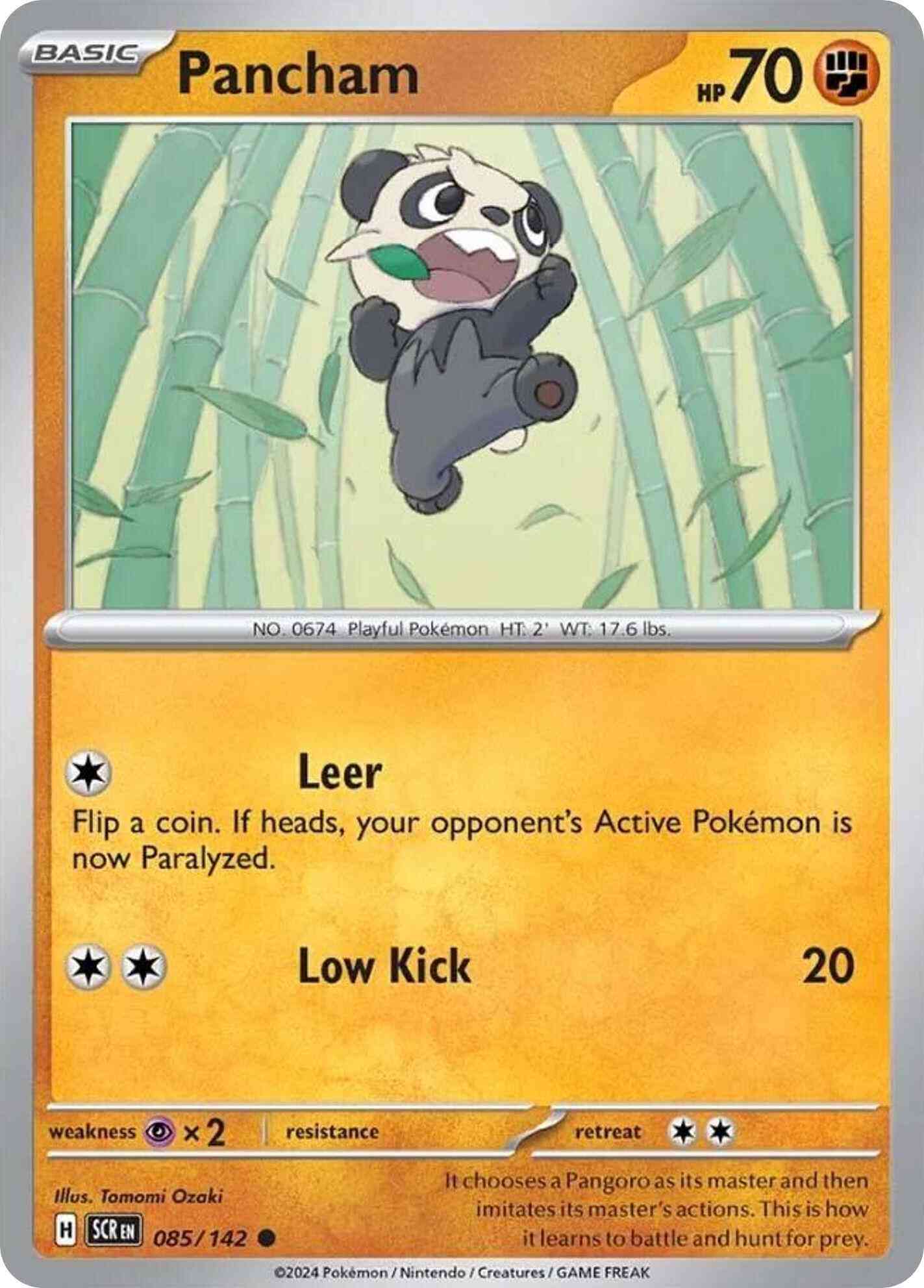 Pancham - 085/142 - Common [sv07-085] [Non-Holo]