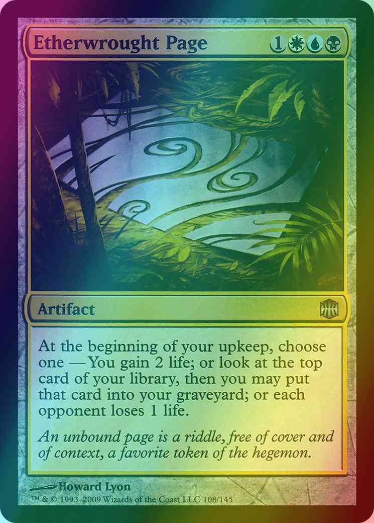 Etherwrought Page [108] [Alara Reborn] [Foil]