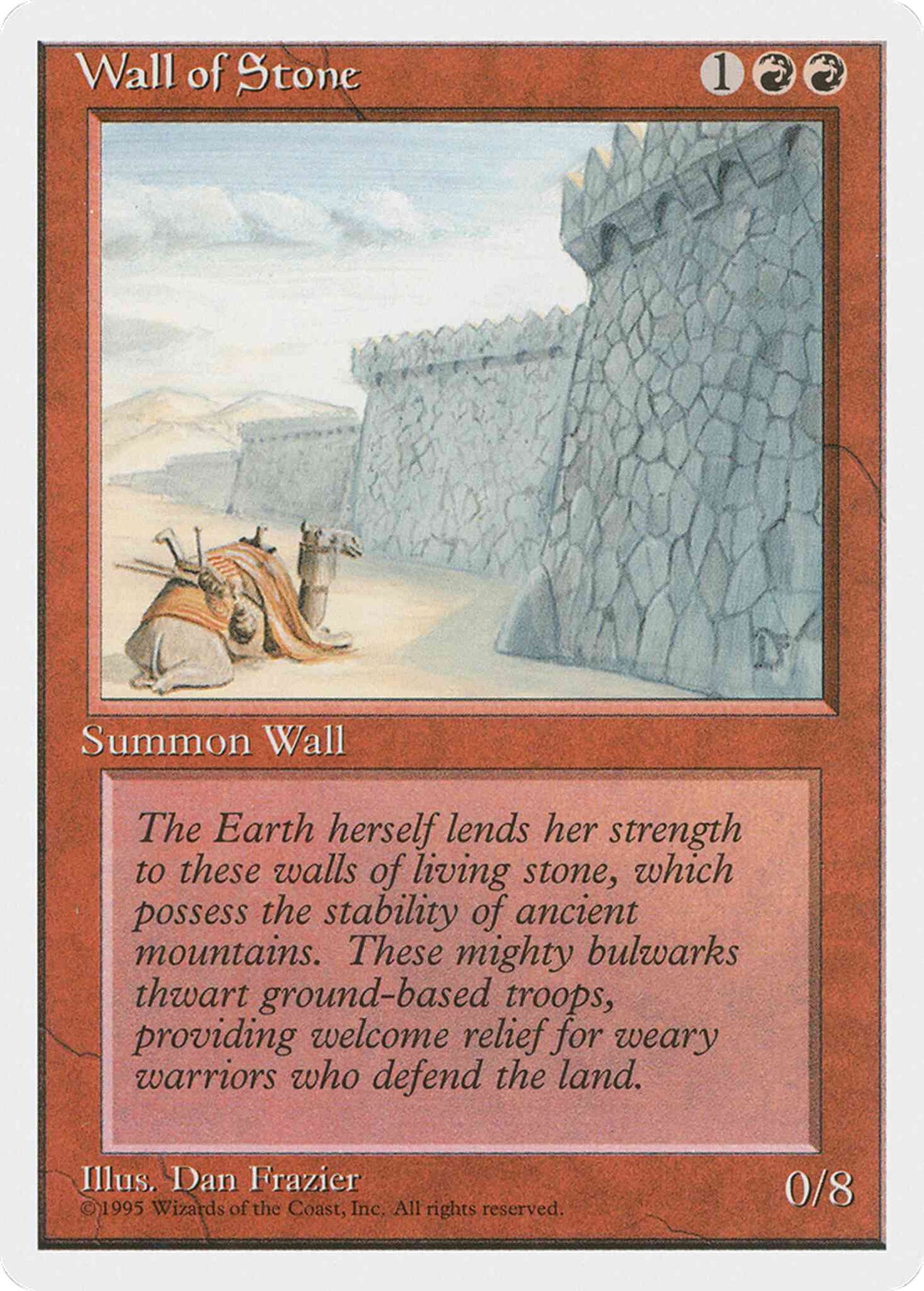 Wall of Stone [231] [Fourth Edition] [Non-Foil]