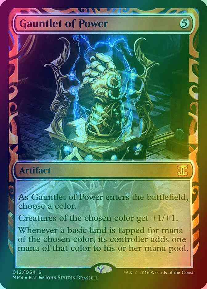 Gauntlet of Power [12] [Kaladesh Inventions] [Foil]