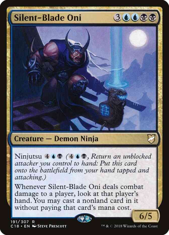 Silent-Blade Oni [191] [Commander 2018] [Non-Foil]