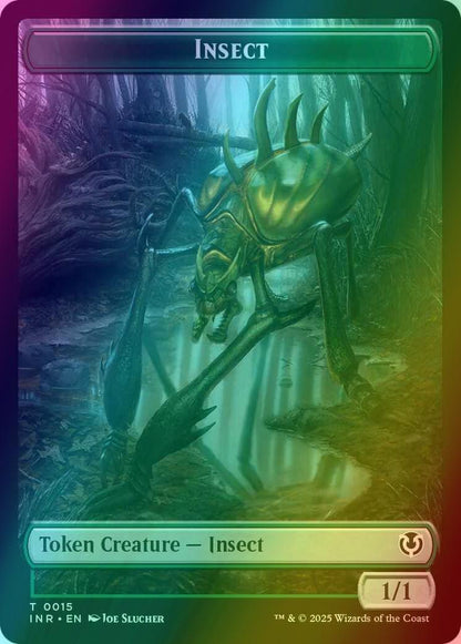 Insect Token (15) // Spider Token (16) [Innistrad Remastered: Tokens] [Foil]