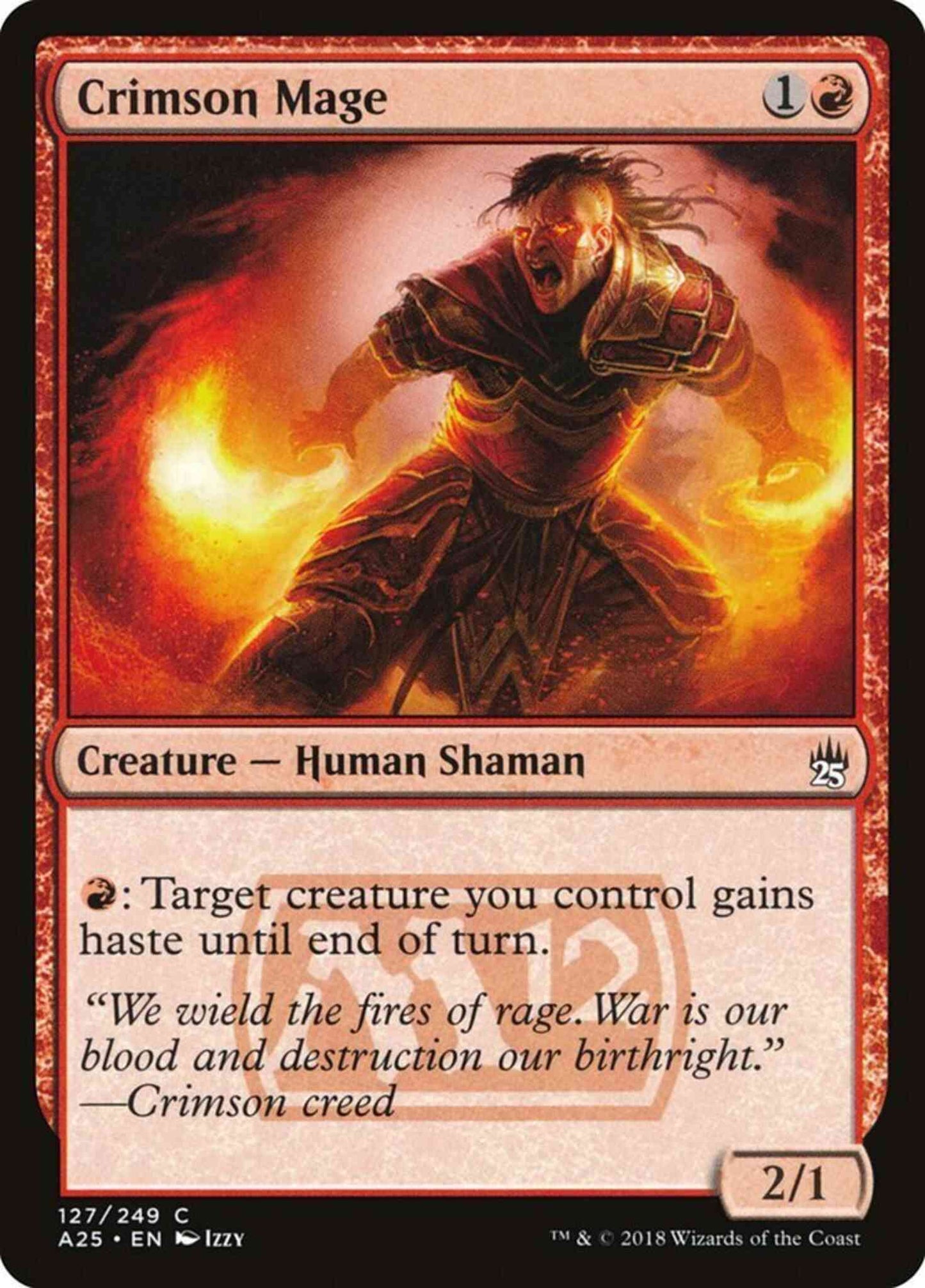 Crimson Mage [127] [Masters 25] [Non-Foil]