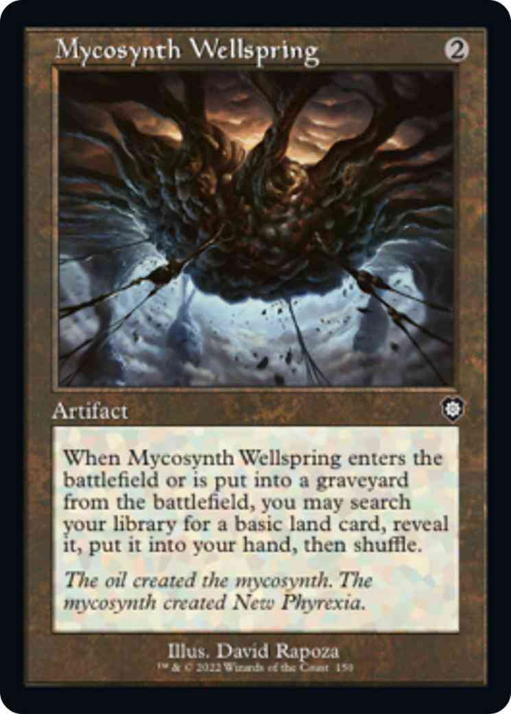 Mycosynth Wellspring [150] [Retro Frame] [The Brothers' War: Commander] [Non-Foil]
