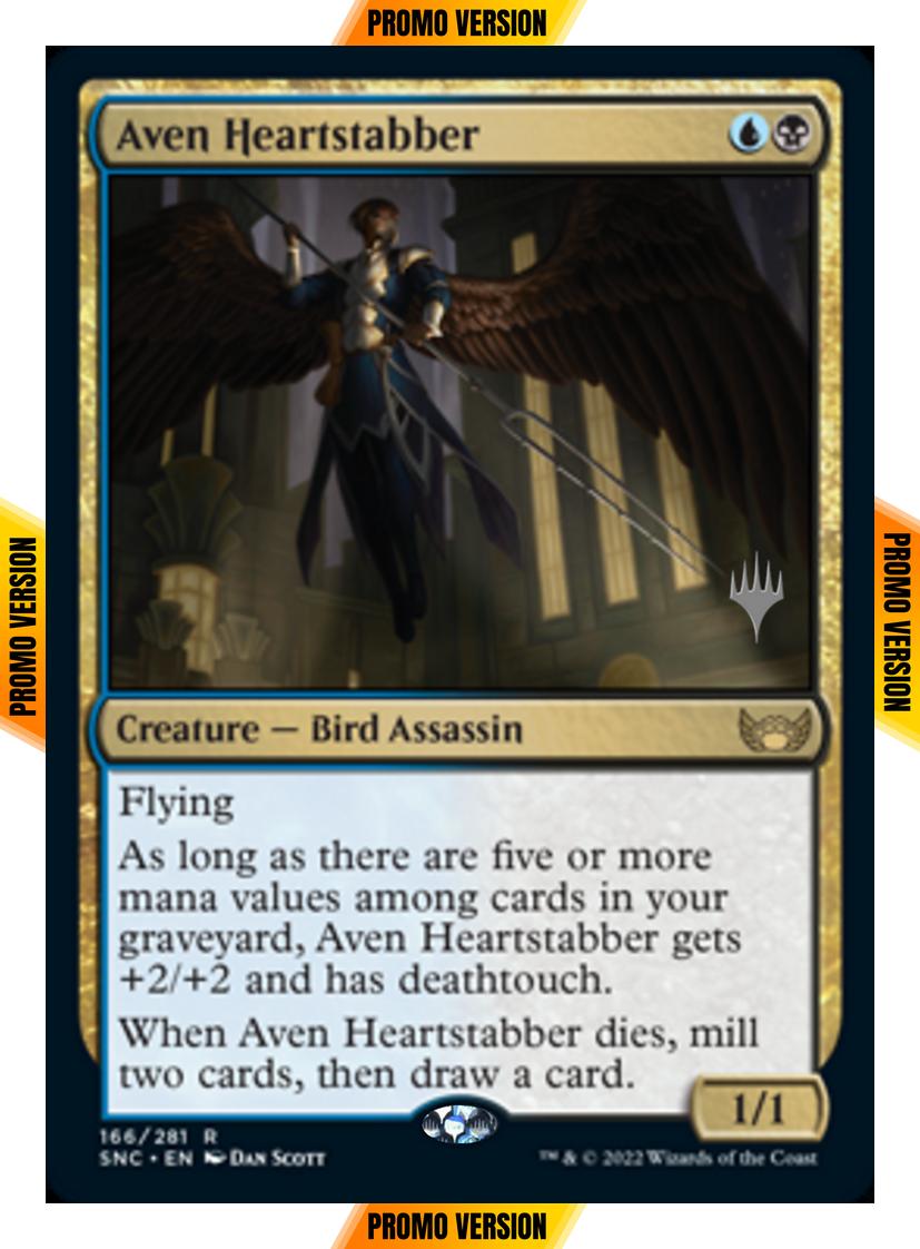 Aven Heartstabber [Promo Pack] [166p] [Streets of New Capenna: Promos] [Non-Foil]