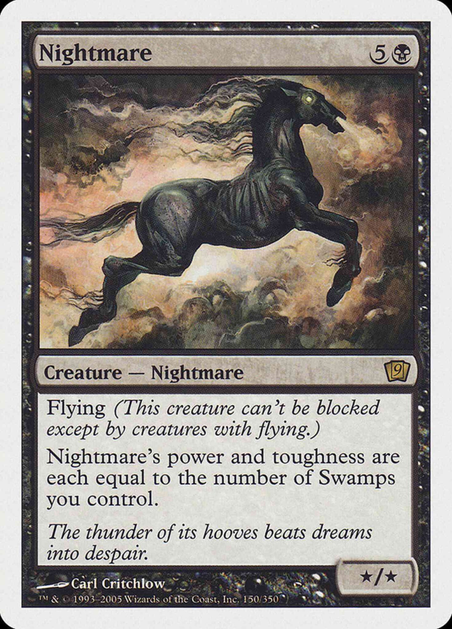 Nightmare [150] [Ninth Edition] [Non-Foil]