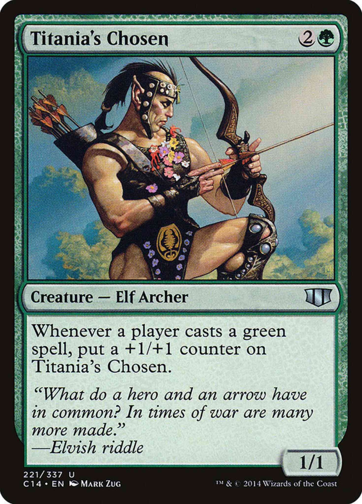 Titania's Chosen [221] [Commander 2014] [Non-Foil]