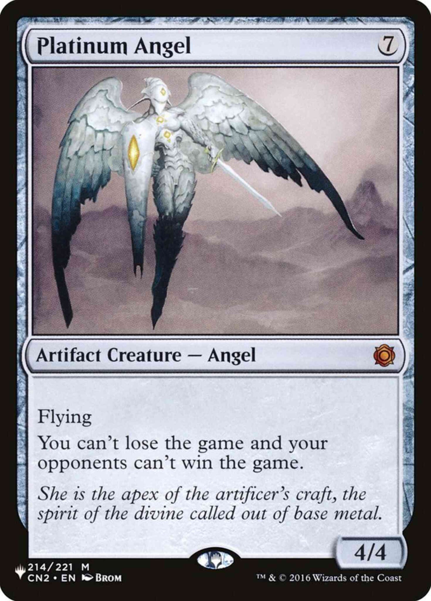 Platinum Angel [CN2-214] [The List] [Non-Foil]