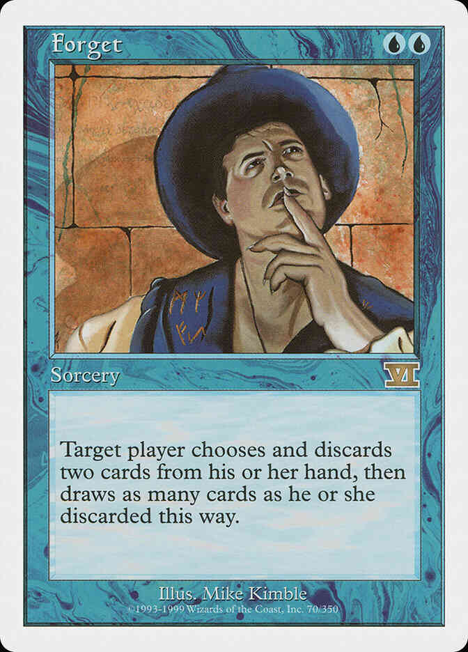 Forget [70] [Classic Sixth Edition] [Non-Foil]