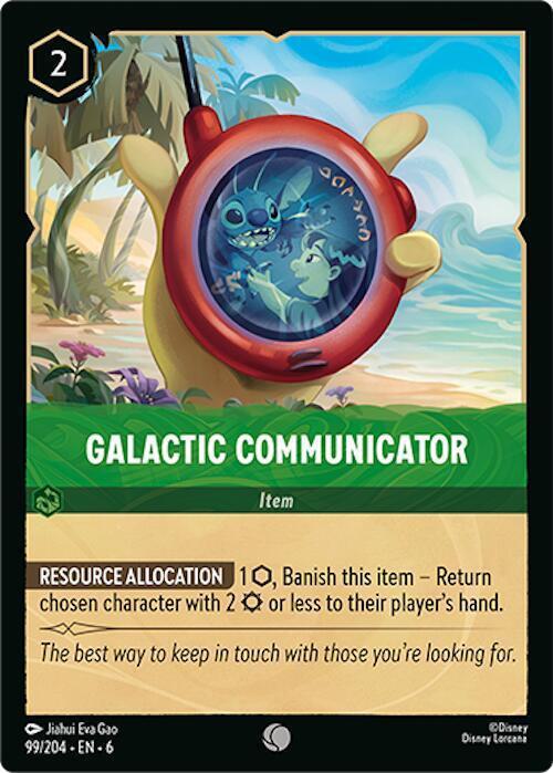 Galactic Communicator - 99/204 [Azurite Sea] [Non-Foil]