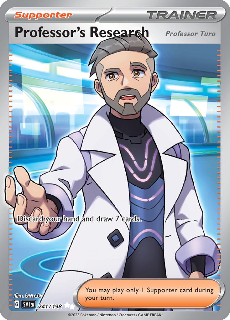 Professor's Research - Professor Turo - 241/198 - Ultra Rare [sv01-241] [Ultra]