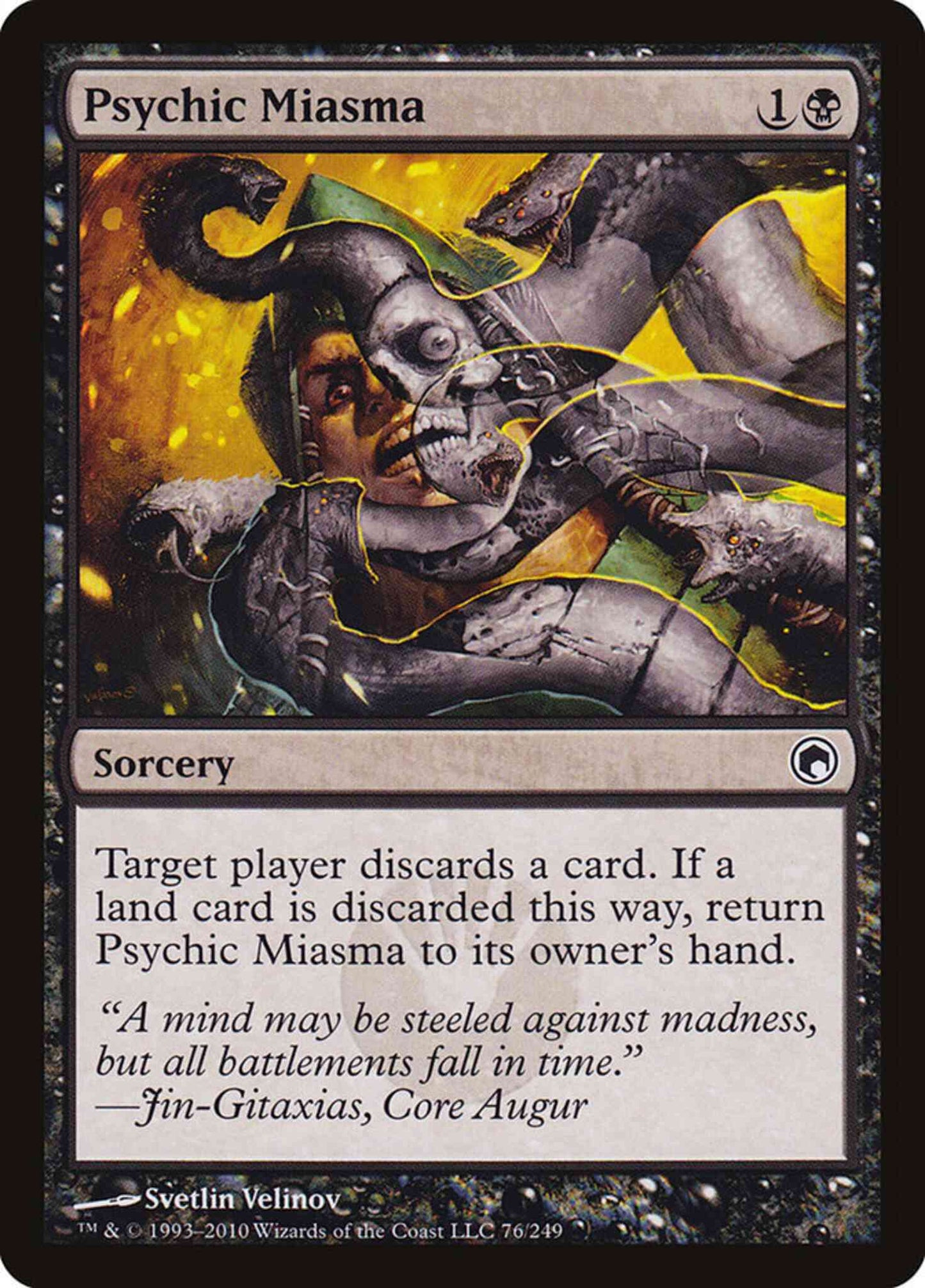 Psychic Miasma [76] [Scars Of Mirrodin] [Non-Foil]