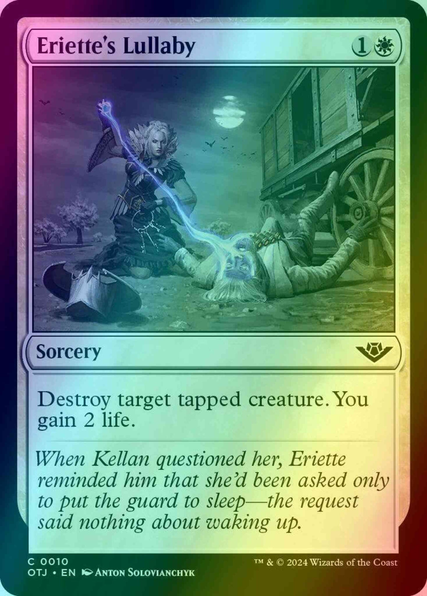 Eriette's Lullaby [10] [Outlaws of Thunder Junction] [Foil]
