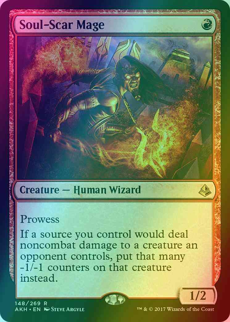 Soul-Scar Mage [148] [Amonkhet] [Foil]