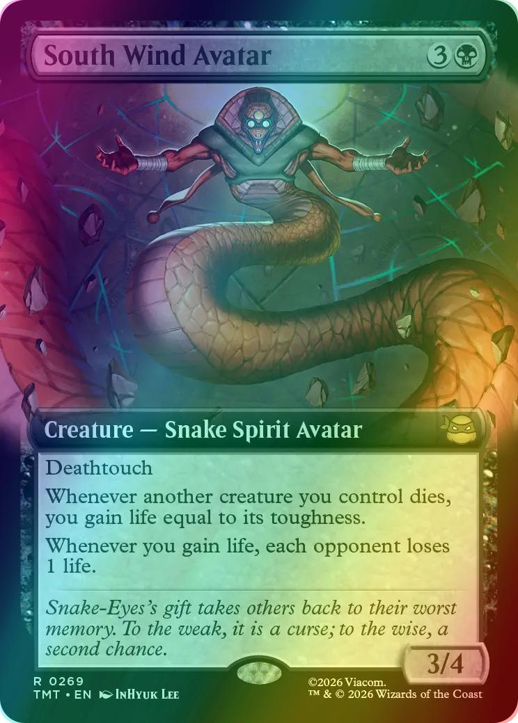South Wind Avatar [269] [Extended Art] [Teenage Mutant Ninja Turtles] [Foil]