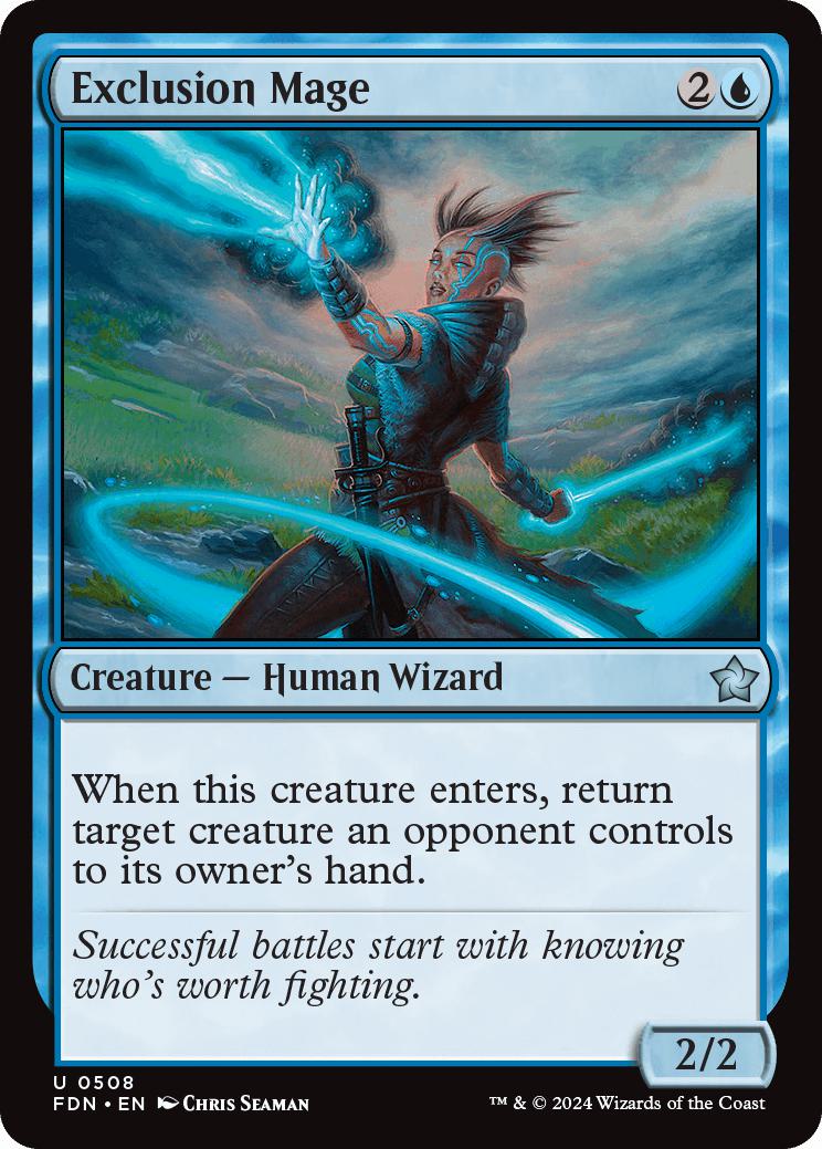 Exclusion Mage [508] [Foundations] [Non-Foil]