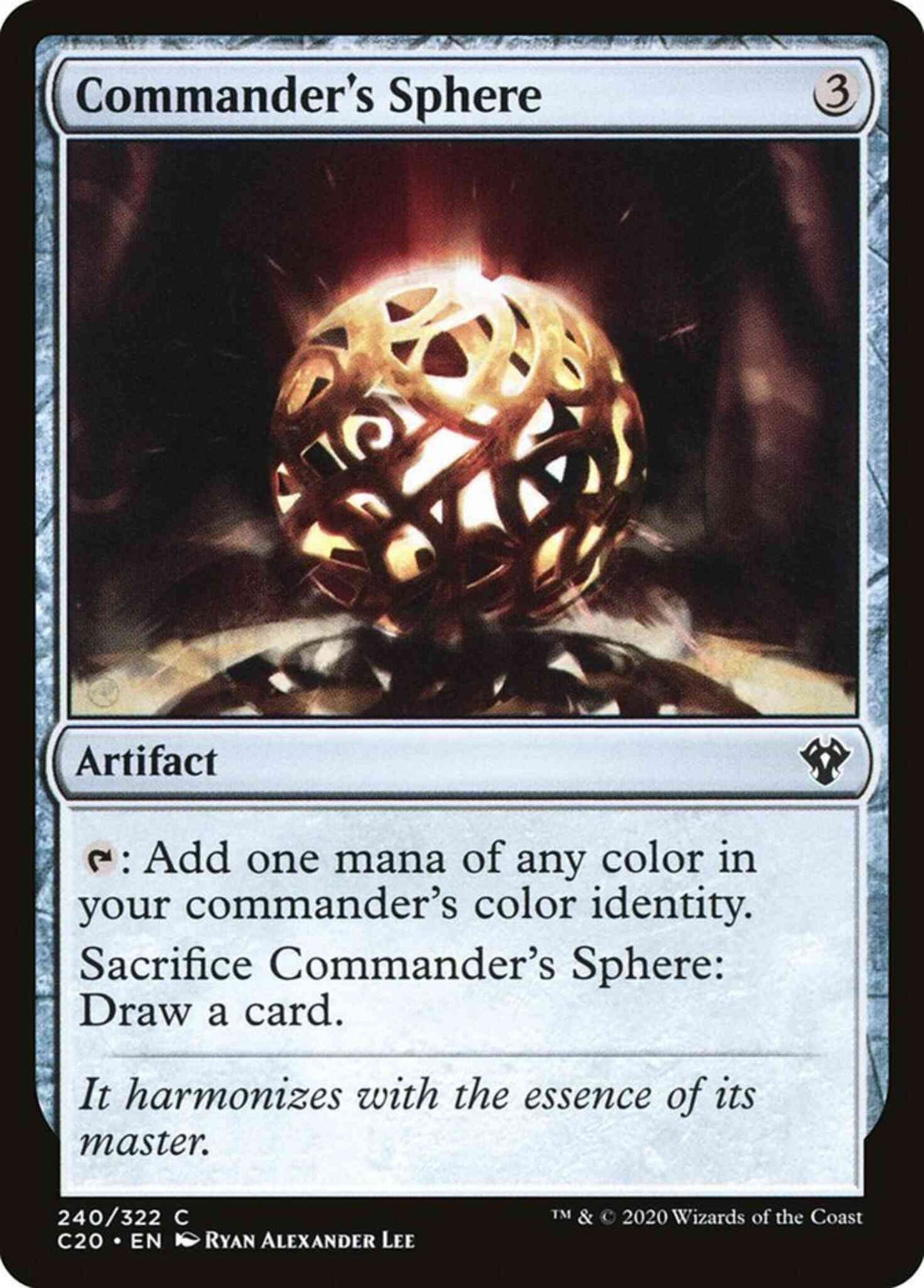Commander's Sphere [240] [Commander 2020] [Non-Foil]