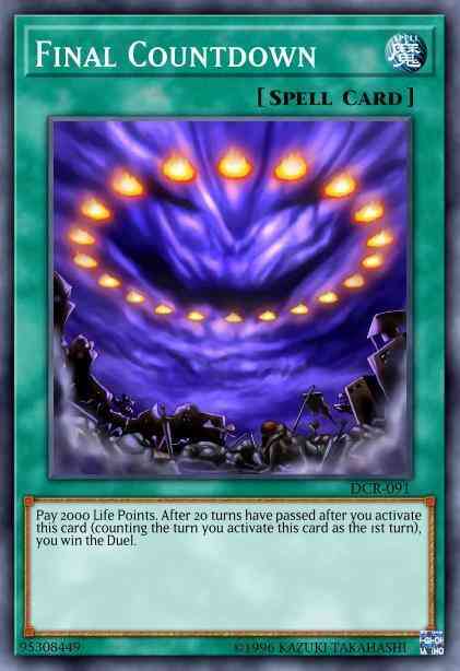 Final Countdown - DCR-091 - Common - 1st Edition